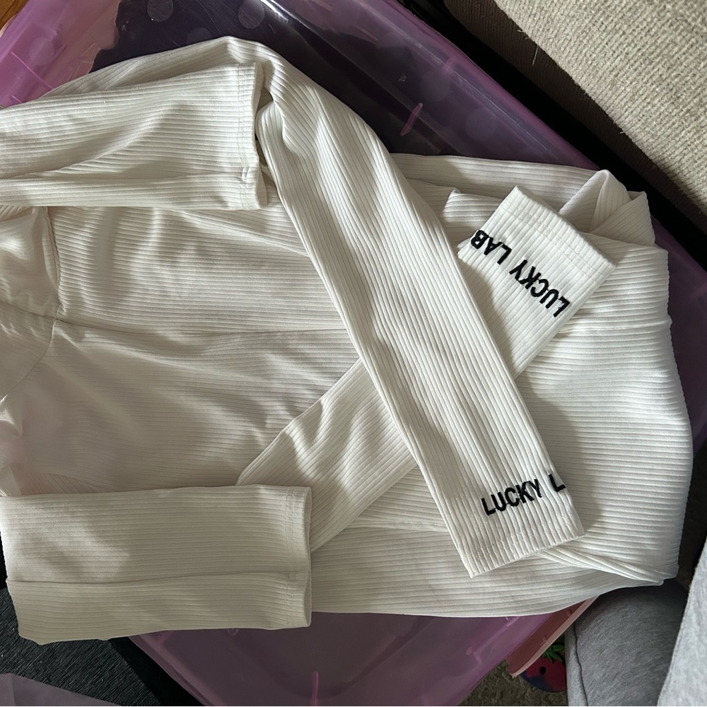 Lucky Lab White Long Sleeve jumpsuit